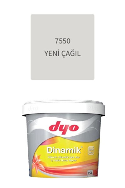 Dyo Dinamik Silikonlu Silinebilir Ipek Mat Iç Cephe Duvar Boyası 15 Lt