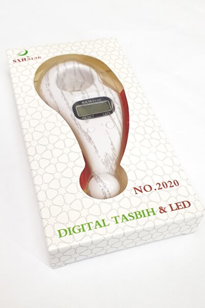 SXH Yandan Çevirmeli Özel Zikirmatik Beyaz 2 Adet