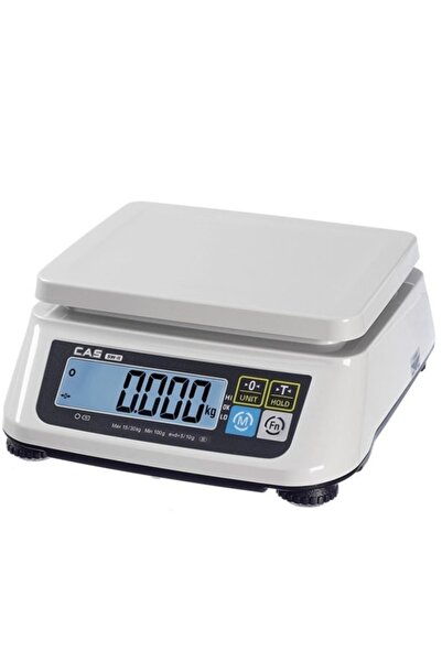 CAS Sw-ıı 30 Kg - 5 gr Akülü Pc Bağlantılı Elektronik Tartım Terazisi