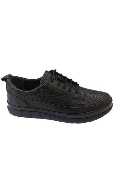 JAMES FRANCO 6023 Ανδρικά παπούτσια Comfort Green από γνήσιο δέρμα
