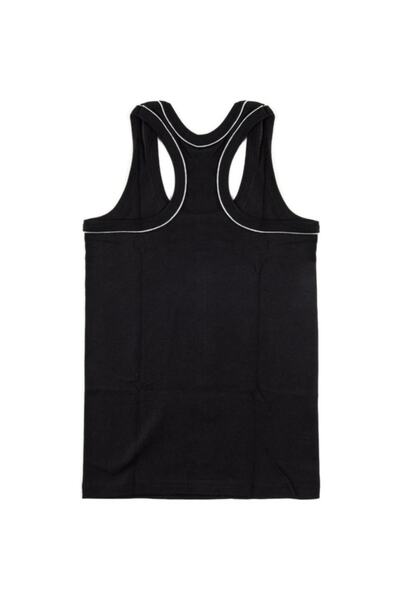 Tutku Pamuk Erkek Çocuk Çok Renkli Düz Askılı Spor Penye Rahat Günlük Atlet 01301