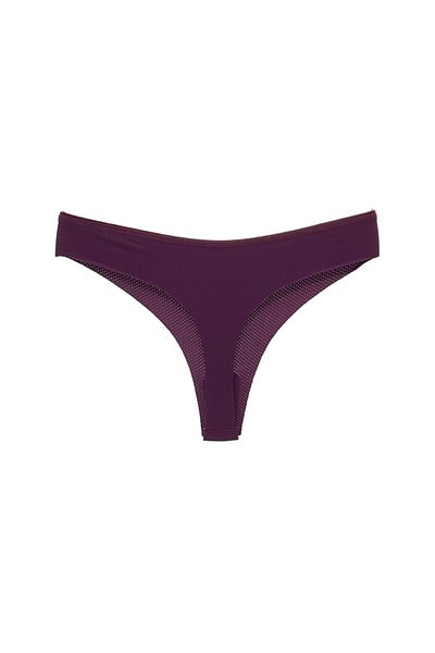 HNX Γυναικεία εσώρουχα Purple Micro Fabric Ghost Non-Trace Thong
