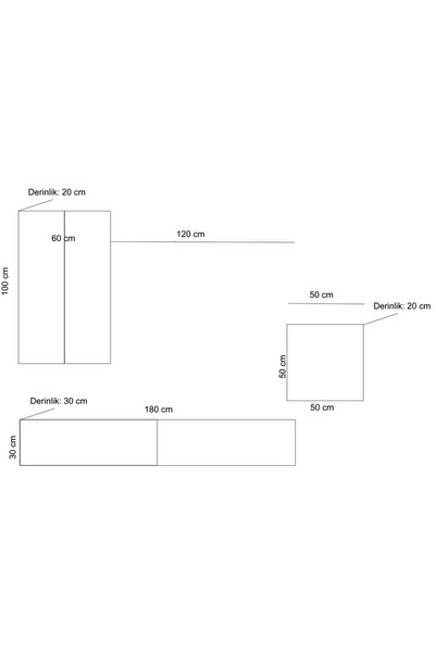 Mozide Bergama Tv Ünitesi