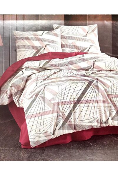 Taç طقم غطاء لحاف مزدوج من Crystal Ranforce باللون الوردي المنشوري