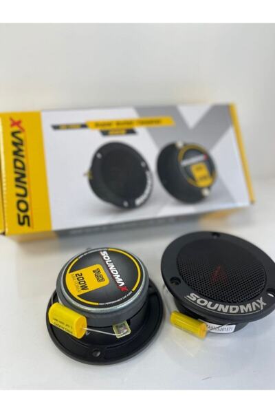 Soundmax Sx-ta93 10 Cm Dom Tweeter Alper Sound'dan