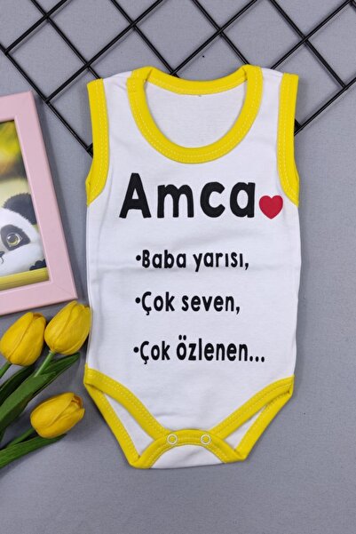 ADABEBEK Uncle Printed Bodysuit - Snap Design