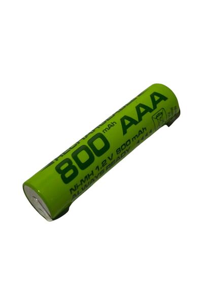 Micron Tıraş Makinesi Pili (BATARYASI) 800 Mah Aaa Ince Pilden, Puntalı 1.2v