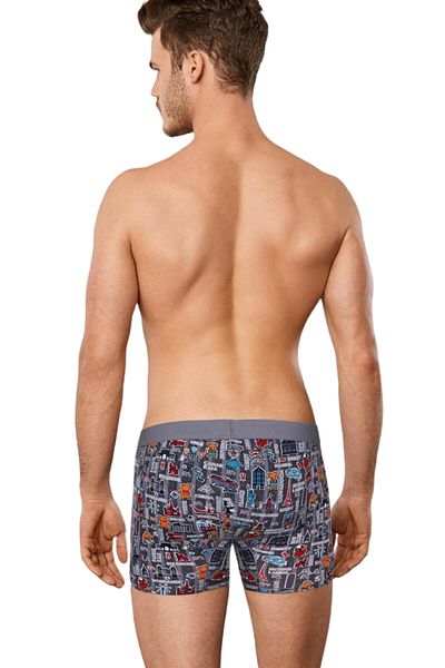 Doreanse Ανδρικές τσάντες Modal Colorful Printed Normal Leg Boxer 1816 |   Ταξιδιώτης