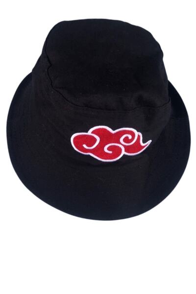 PrimeShoping Anime Naruto Shippuden Akatsuki Clouds Bucket Şapka