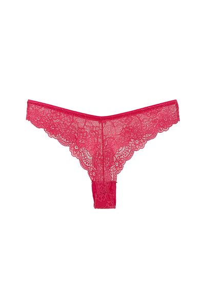 HNX Γυναικεία εσώρουχα με δαντέλα από ρόδι Brazilian String