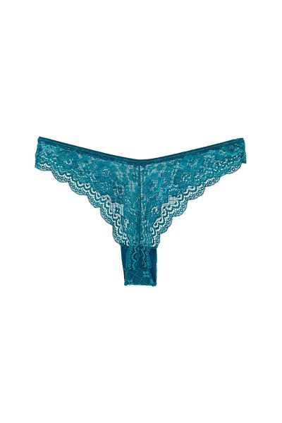 HNX Γυναικεία εσώρουχα Brazilian String με βενζινοκίνητη δαντέλα