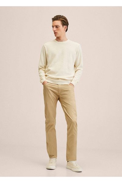 MANGO Man Cotton Skinny Pants