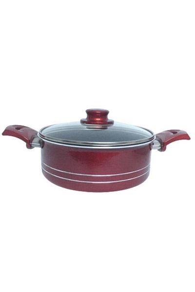 EVİNDA Teflon Series 3 Mm Thick 26 Cm Deep Teflon Pot