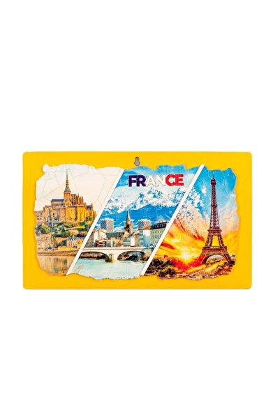 Dünyadan Hediyeler Pictură frescă pe lemn cu tematică franceză Nr. 1