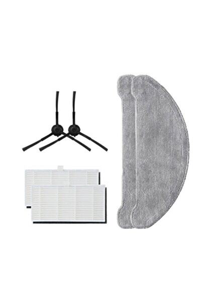 Roborge Σετ ανταλλακτικών 6 τεμαχίων για ρομπότ ηλεκτρική σκούπα συμβατό με Roidmi Eve