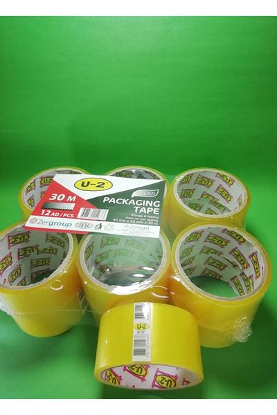 TTH U-2 Duct Tape 45mm 30 Meters Transparent Strong.
