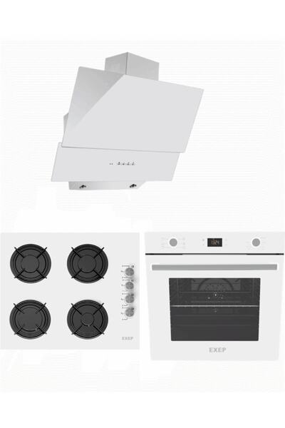 Exep Class Beyaz 3 Lü Ankastre Set (ed402-eo320-ef260)