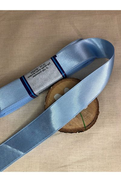 Kreatif Mağaza 10 Meters Baby Blue Satin Ribbon (3 cm – Ribbon