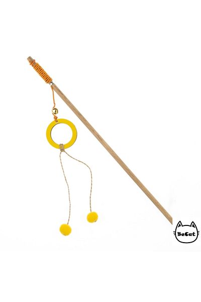 Be Cat Pompom and Bell Cat Fishing Rod 50 cm