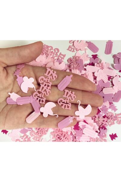 New Bliss Decor Studio 1 Paket Bebek Partisi Baby Shower 3'lü Masa Süsleme Ko...