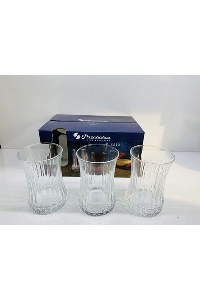 Paşabahçe Elysia 6-Piece Tea Cup Set