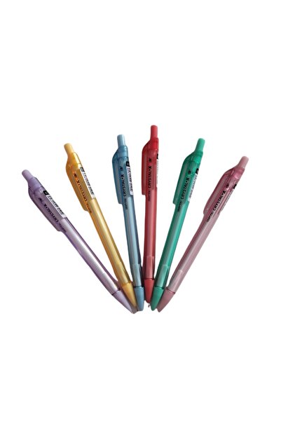 Gıpta قلم كريستال 07 سن 6 قطع