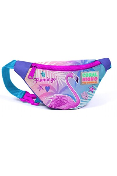 Coral High Ružičasti flamingo pojas za devojčice Torba