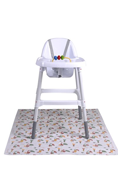 SafeMom غطاء نشاط ورقي للاستعمال مرة واحدة - غطاء الكرسي العالي