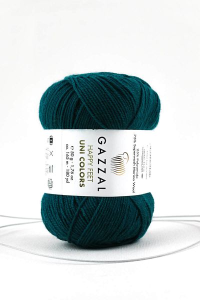 Gazzal Happy Feet Unicorn 50 gr 75% μαλλί μεικτό πλεκτό χέρι Taka Yarn (3562 HPPYF)
