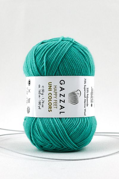 Gazzal Happy Feet Unicorn 50 gr 75% μαλλί μεικτό πλεκτό χέρι Taka Yarn (3564 HPPYF)