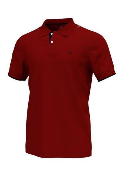 Woolnat Ανδρικό μπλουζάκι Polo Neck Cotton