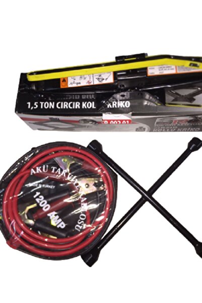 UNIVERSAL ELT Araç Seti 3 Lü Makas Kriko Bijon Anahtarı Takviye Kablosu