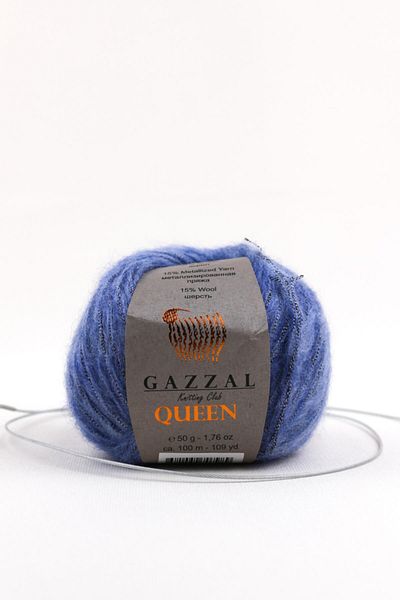 Gazzal Queen 50 g μαλλί μεικτό πλεκτό χέρι κλωστή Taka Yarn 7337 Qun