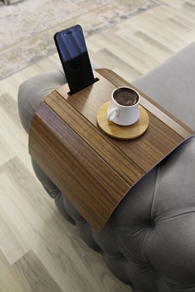 Mobitell Telefon Tutacaklı Portatif Koltuk Kolçak Yan Sehpa