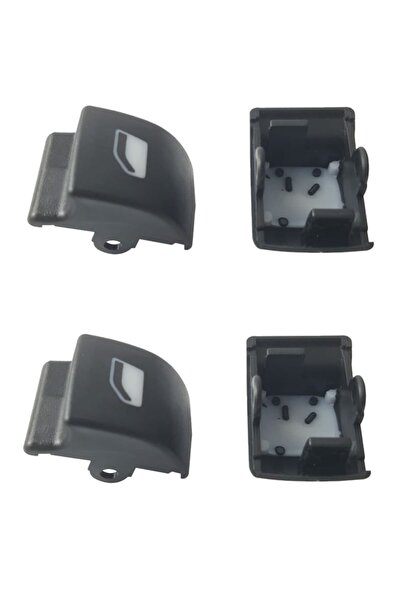 Genel Markalar Peugeot 307 Cam Açma Tuşu Cam Düğmesi Tuş Takımı 4 Adetli Set ...