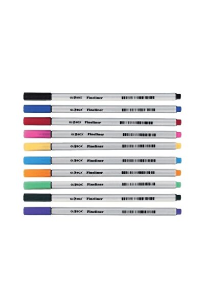 Globox Fınelıner Kalem 10 lu Pp Kutu 3240