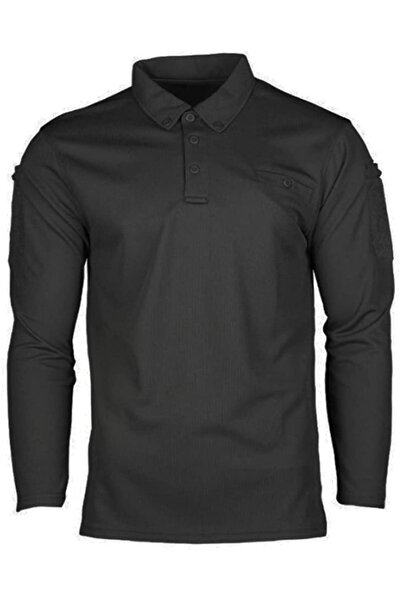 MİL-TEC STURM Taktik Uzun Kol Polo Yaka Tişört
