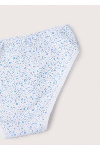MANGO Kids Slip Albastru Pentru Copii