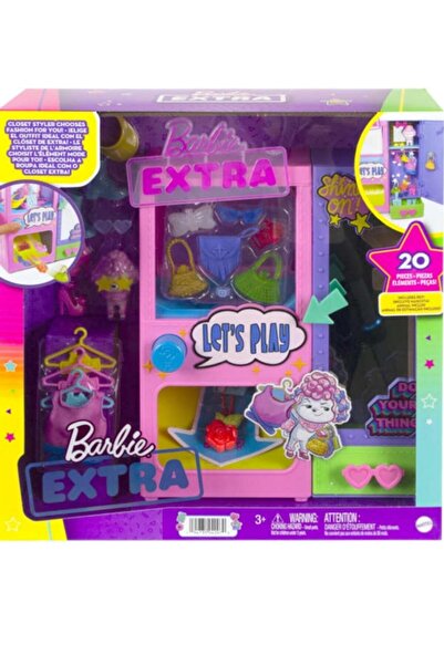 mattel Barbie Extra Kıyafet Otomatı Oyun Seti Hfg75