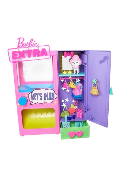 Barbie Extra Kıyafet Otomatı Oyun Seti Hfg75