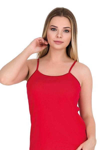 Berrak 2016 Tricou cu curele de frânghie de culoare închisă cu nervuri pentru femei, negru