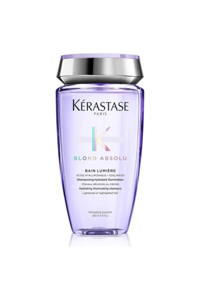 Kerastase Blond Absolu Bain Lumiere - 250Ml Shine Shampoo, For Processed and Refused Hair