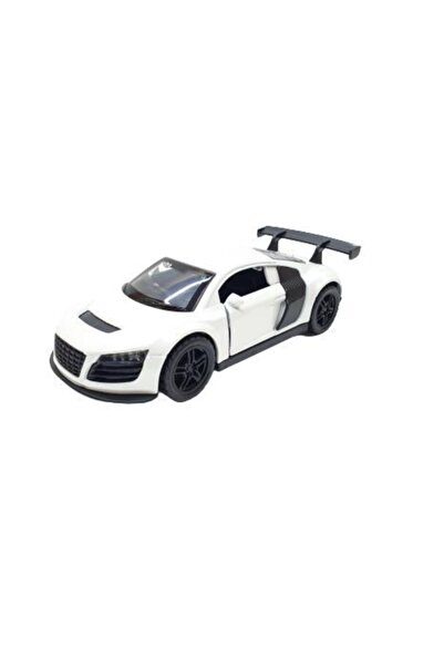 Vardem Metal Pull Drop Car - 1/30 Metal Audir8 - 388-1B-Audir8-White