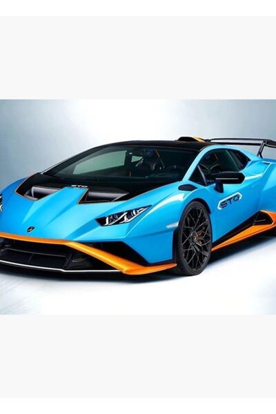 Universal Lamborghini Huracan Sto - Tablou de pictat, poster decorativ din le...