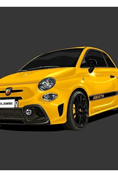 Universal Küçük Dost Araba ! Tablo Ahşap Poster Dekoratif