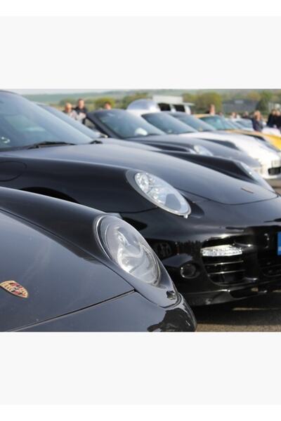 Universal Διακοσμητική ξύλινη αφίσα τραπεζιού Porsche 911s