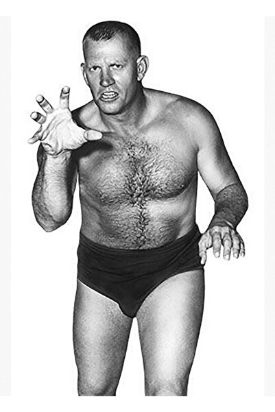 Universal Pençe !! 1970'lerden Kalma Eski Güreş Fotoğrafı Tablo Ahşap Poster ...