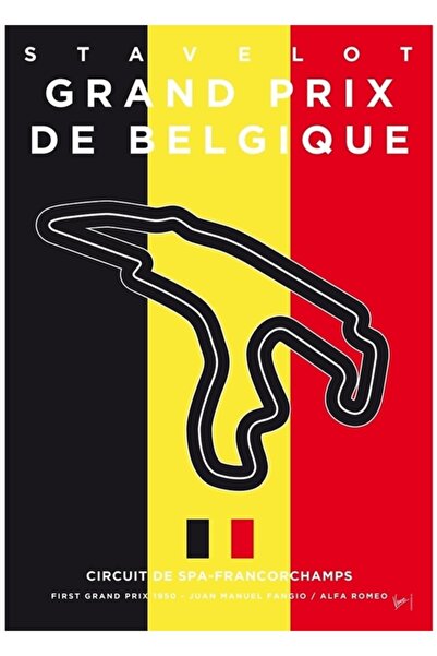 Universal Η αγωνιστική πίστα F1 Francorchamps μου, η πιο ελάχιστη ξύλινη διακ...