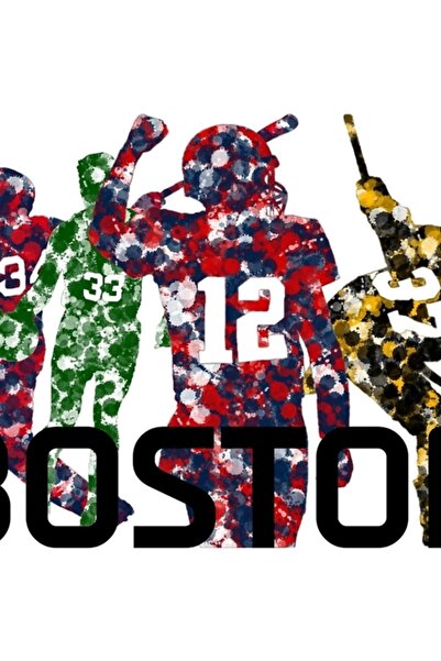 Universal Poster decorativ din lemn cu pictură Boston Legends