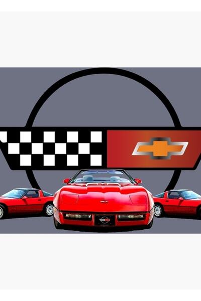 Universal C4 Ξύλινη Διακοσμητική Αφίσα Τραπεζιού Κορβέτας